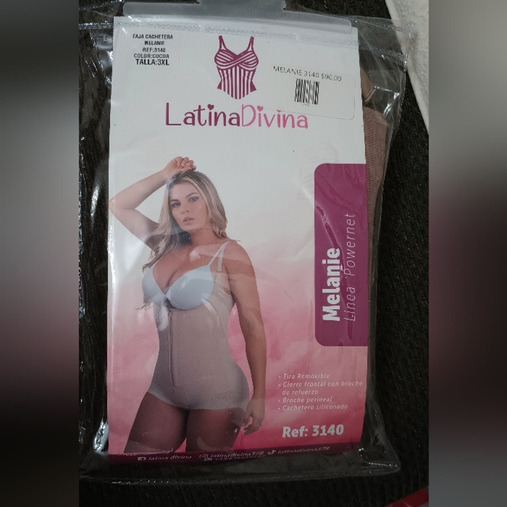 Latina Divina Shapewear Body Beige 3XL